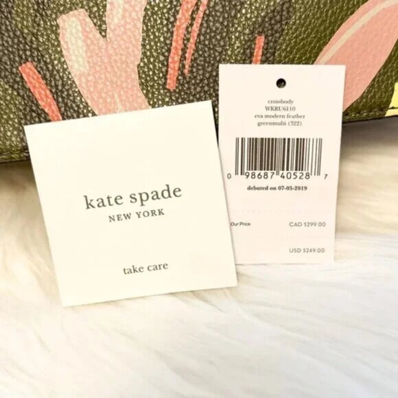 14 | 🍁Kate Spade Eva Modern Feather Crossbody Bag - Picture 6 of 6